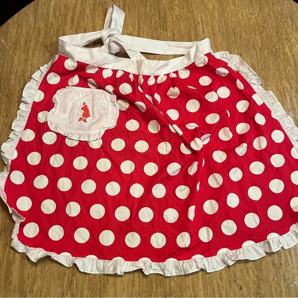 Disney Parks Minnie Mouse Half Apron - Picture 1 of 10
